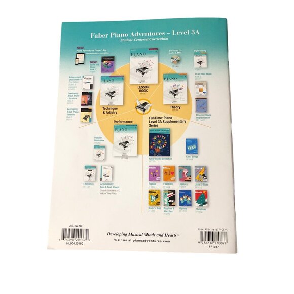 Piano Adventures Lesson Book Level 3A 2nd Edition By Faber & Faber Sheet Music - Picture 2 of 8